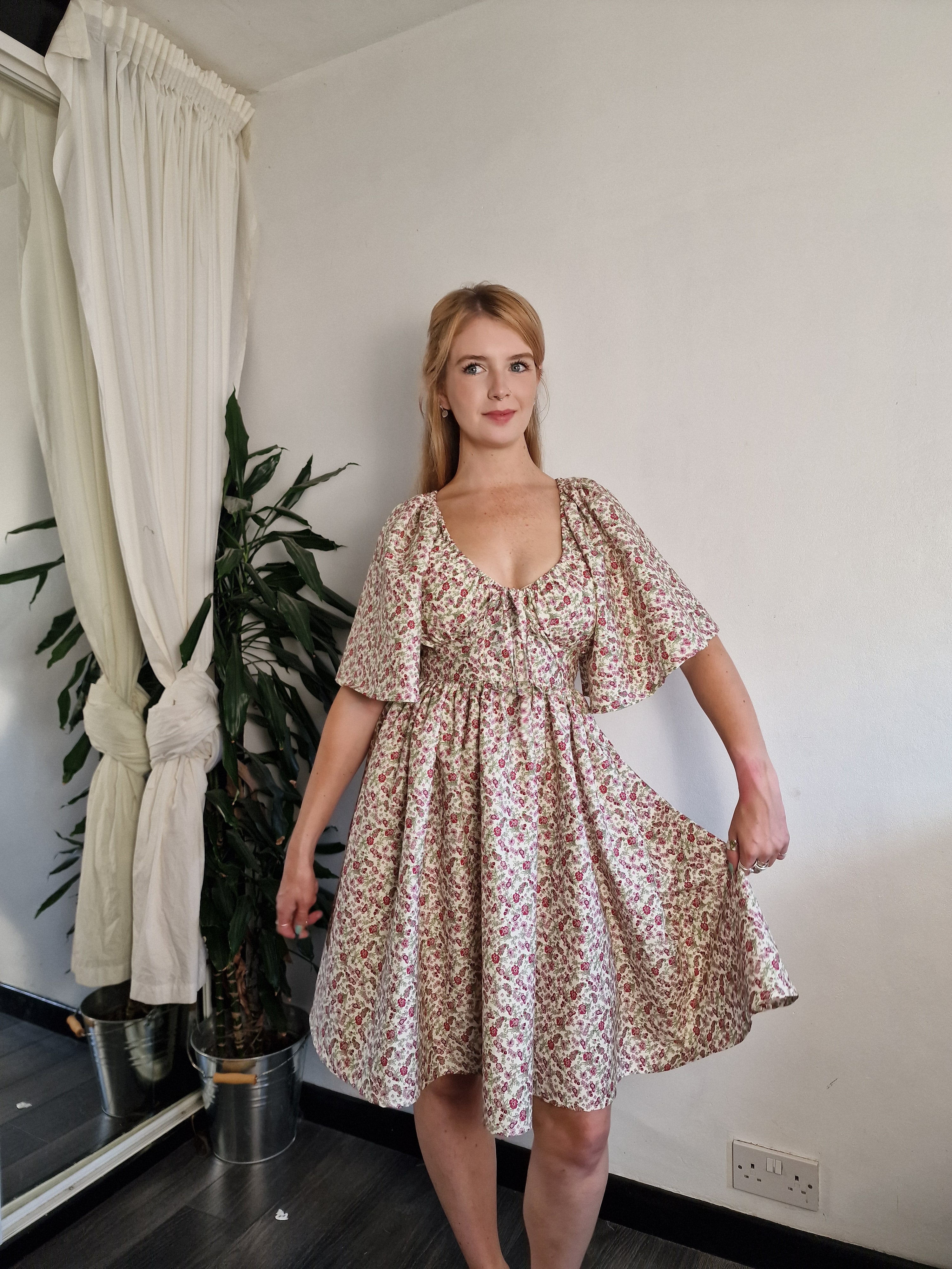 Babydoll Florence Dress (Create your own) 2" is automatically added to the selected skirt length