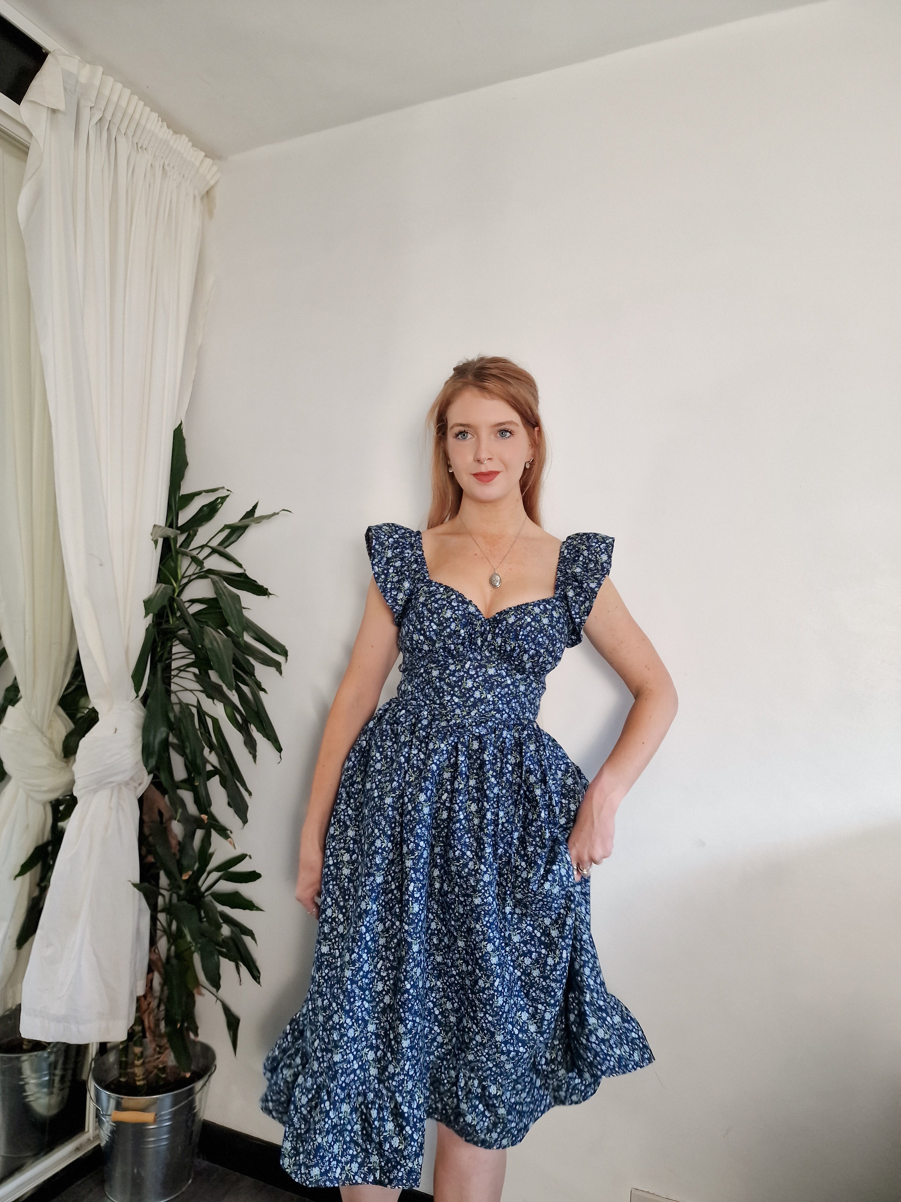 Moonlight Bloom Sweetheart Dress