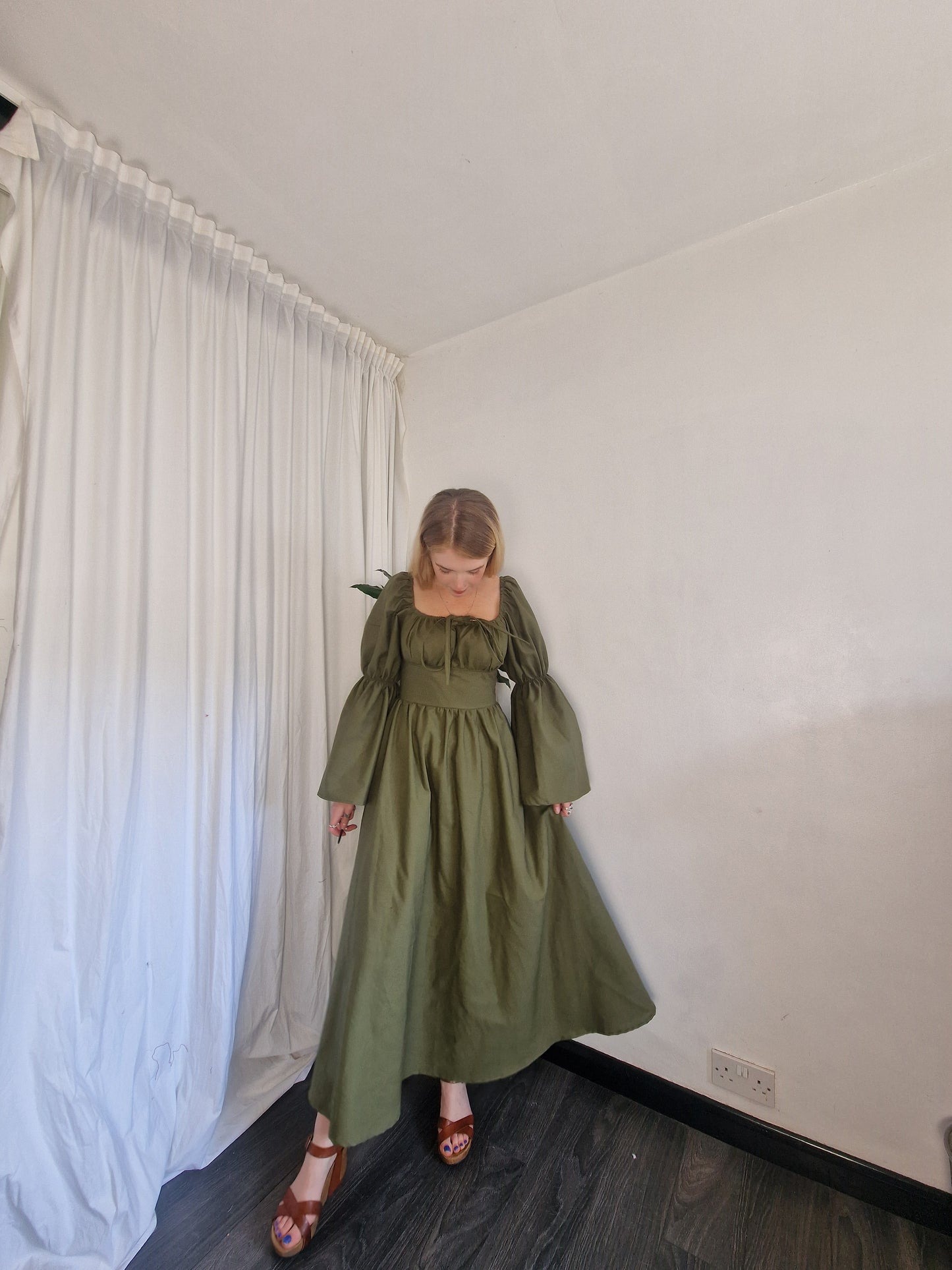 Milkmaid Dress (Customisable)
