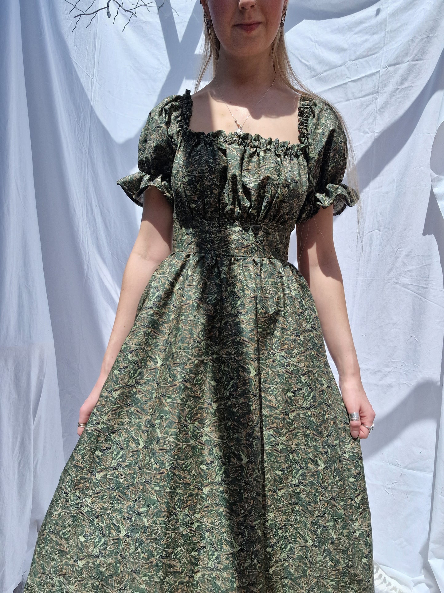 The Milkmaid Dress (Lace Up Back)
