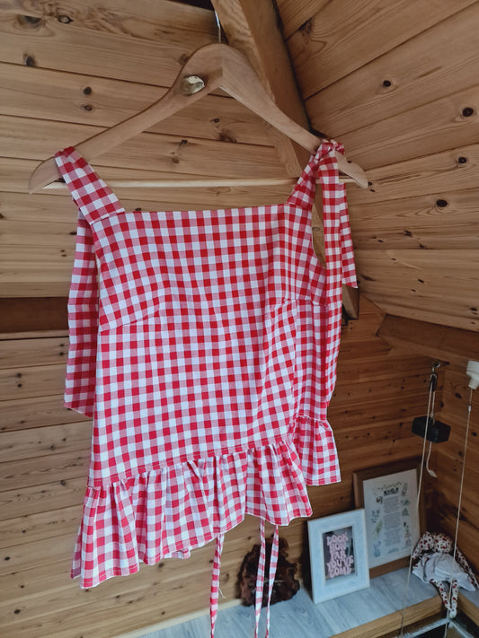 Gingham Cami