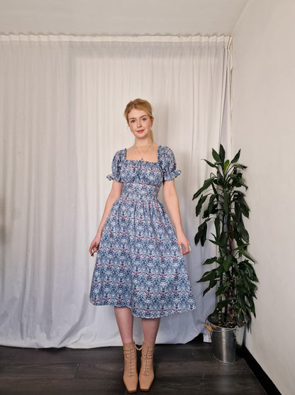 The Milkmaid Dress (Lace Up Back)