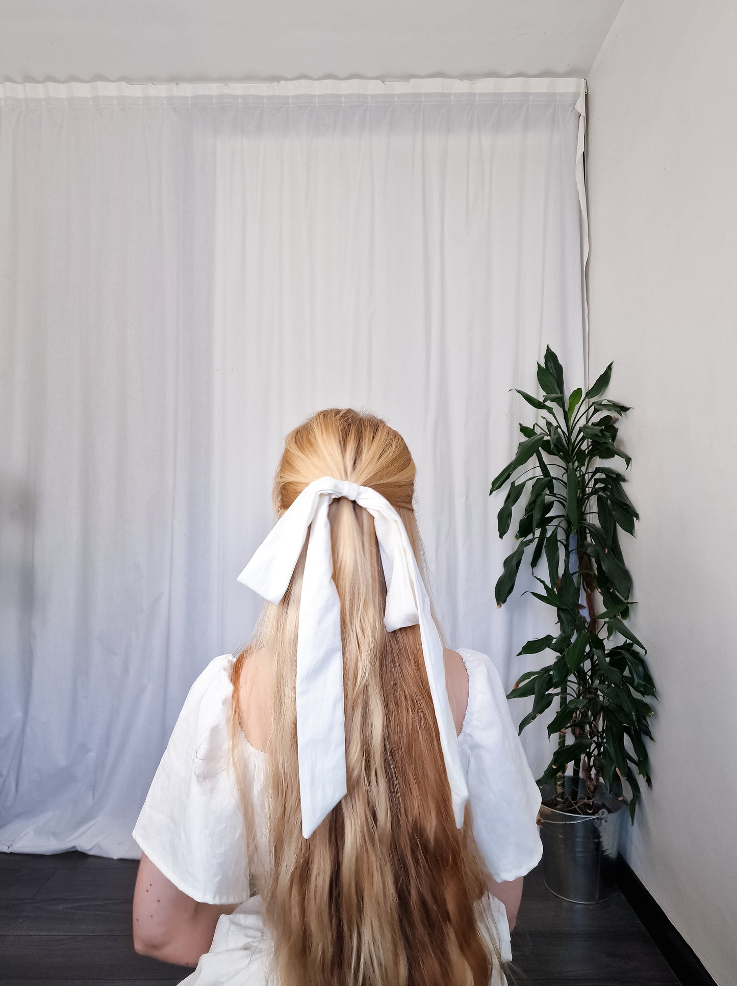 Floppy Bow on a clip, hairband, or scrunchie