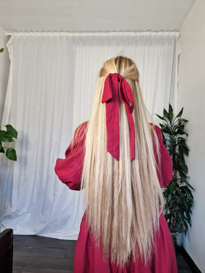 Floppy Bow on a clip, hairband, or scrunchie