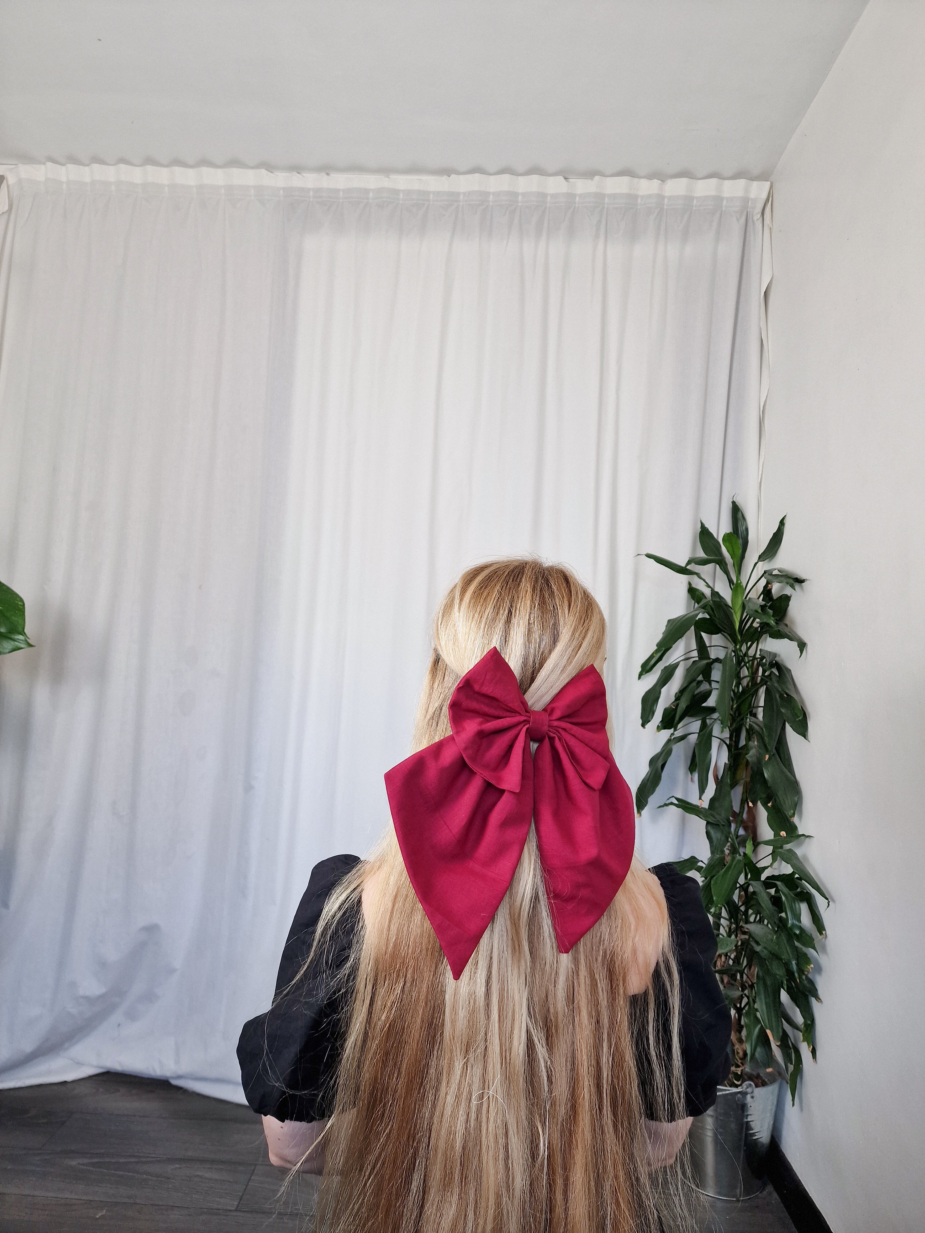 Hair Bow on a clip, hairband, or scrunchie