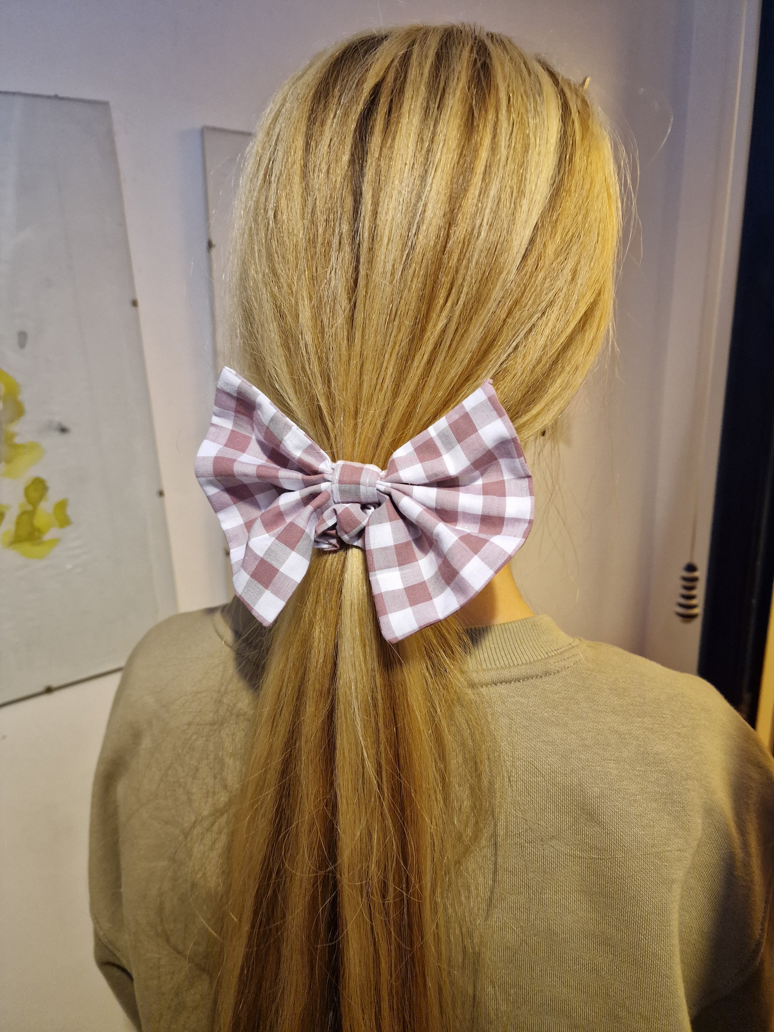 Hair Bow on a clip, hairband, or scrunchie