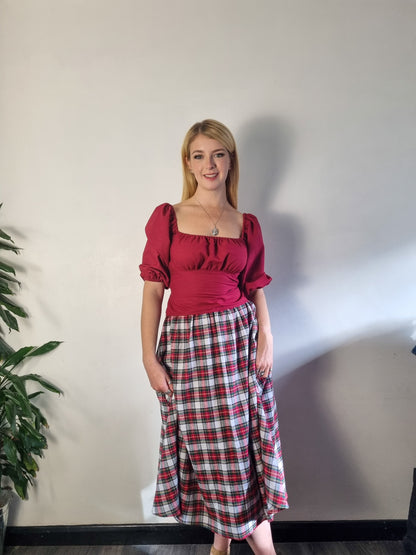 Milkmaid Blouse (available in a range of fabrics)