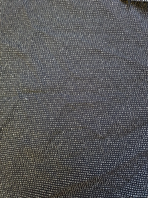 Black and white chevron fabric