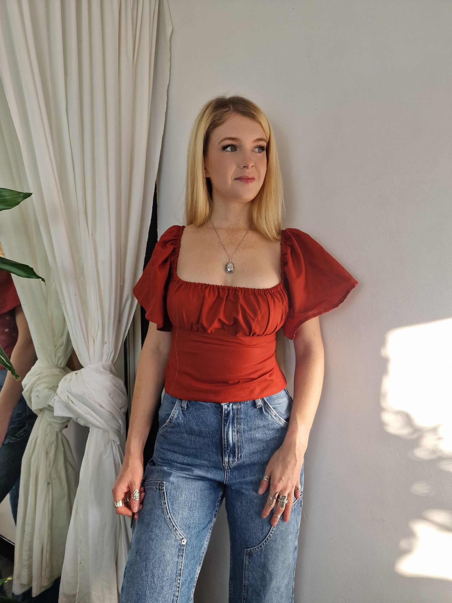 Milkmaid Blouse (available in a range of fabrics)
