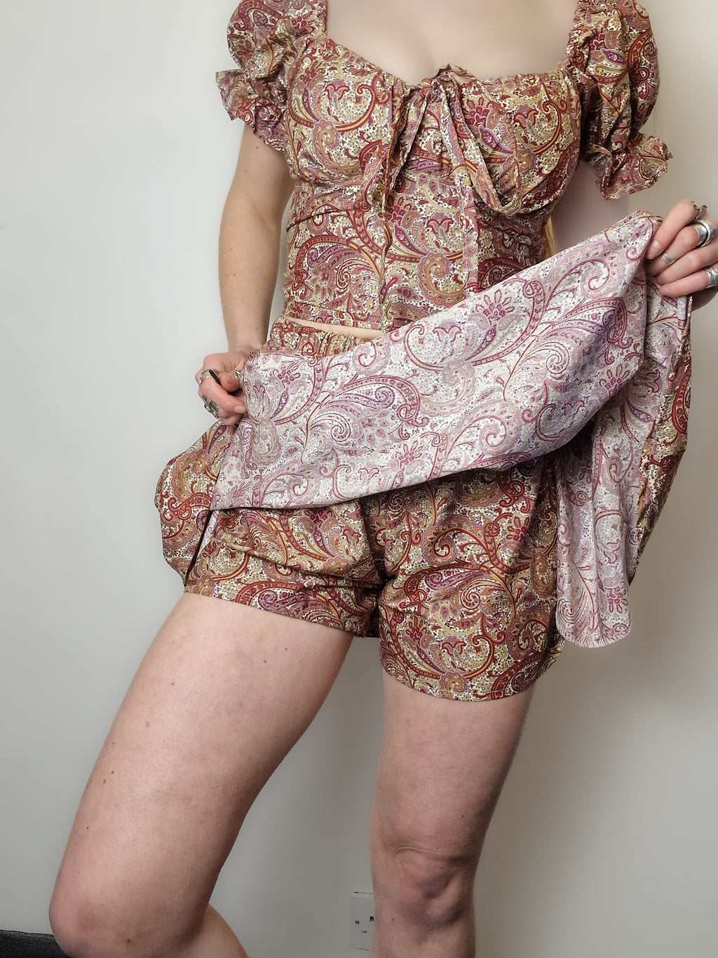 Skort! (Skirt with hidden shorts)