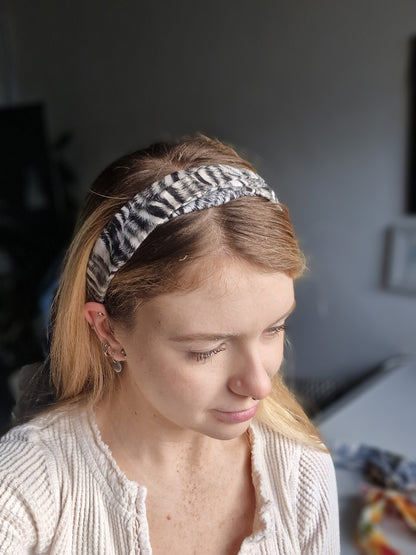 Zebra Stretchy Headband