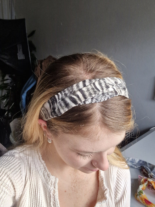 Zebra Stretchy Headband