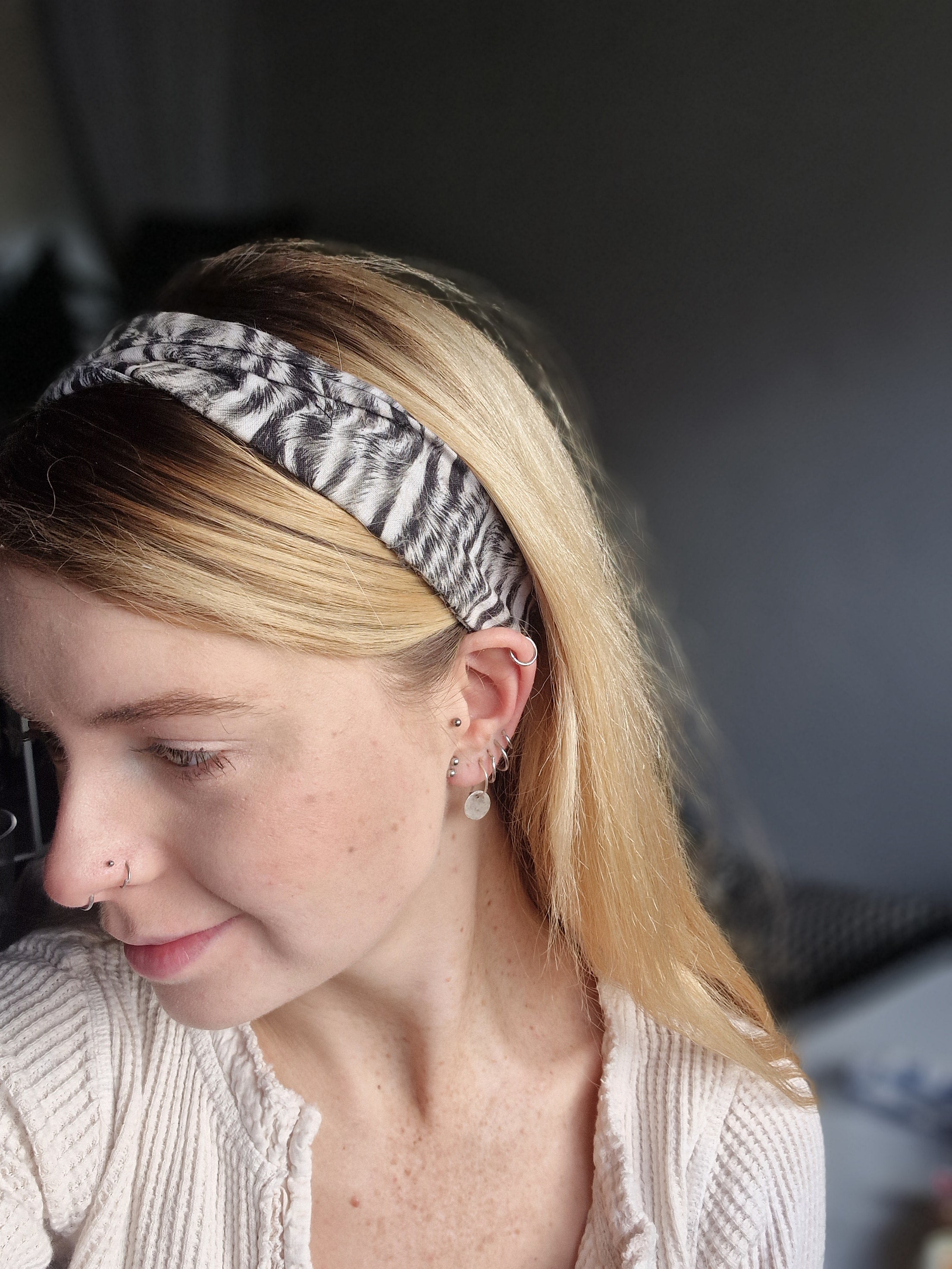 Zebra Stretchy Headband