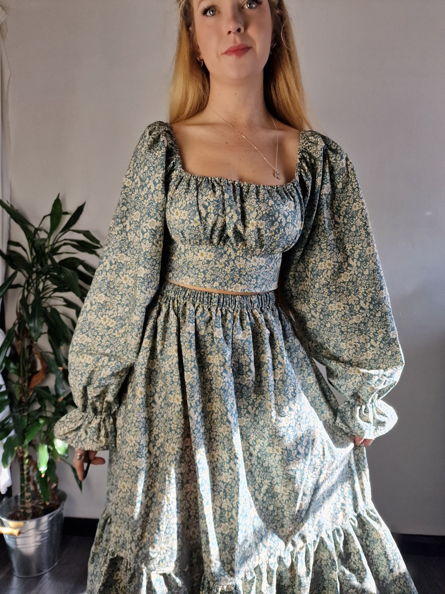 Milkmaid Blouse (available in a range of fabrics)