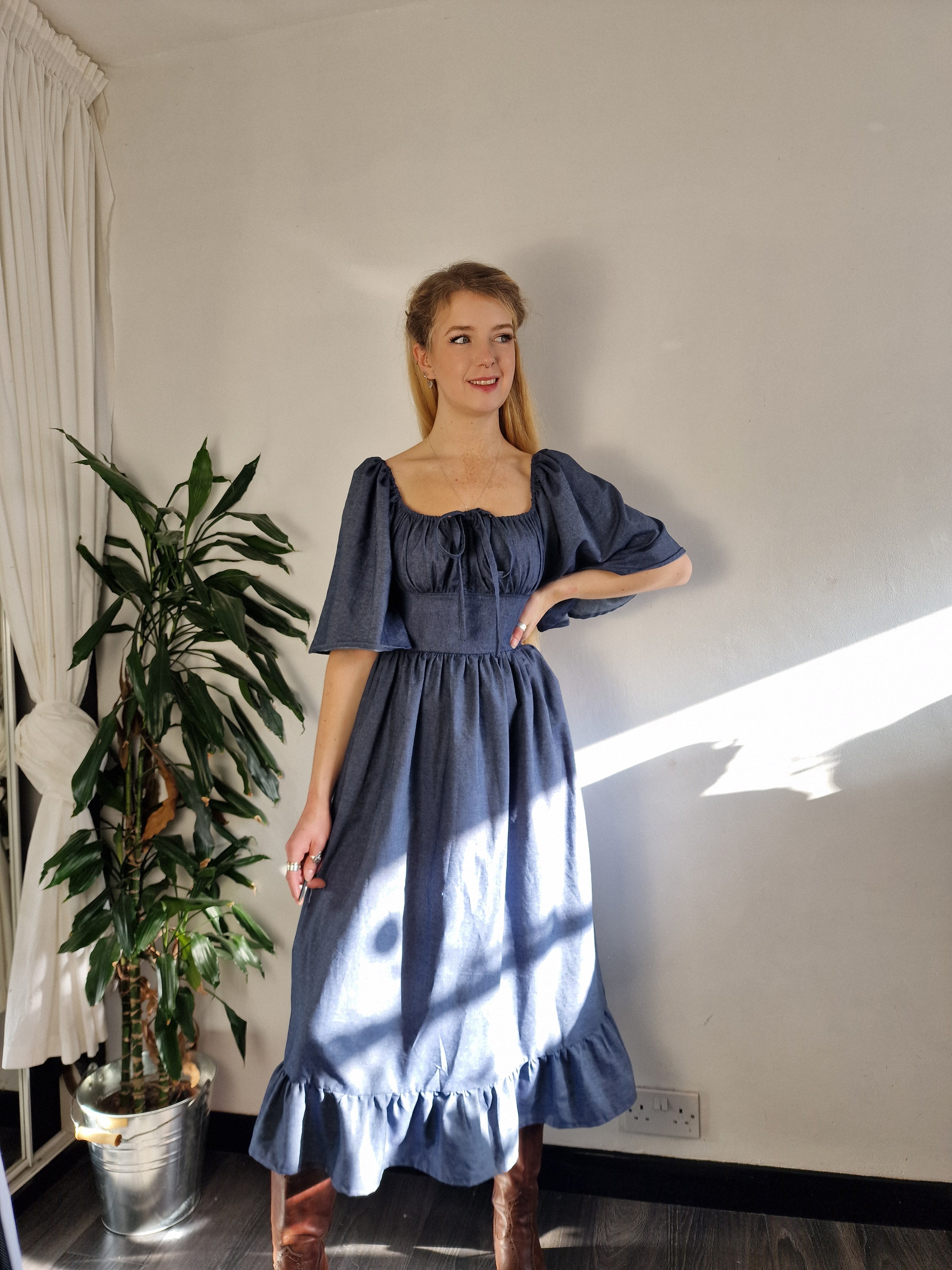 cotton milkmaid dress Milkmaid Dress (Create Your Own) – Dreaming Of Ivy