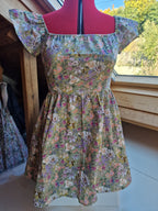 Classic dress - Meadow fabric - UK 4-8