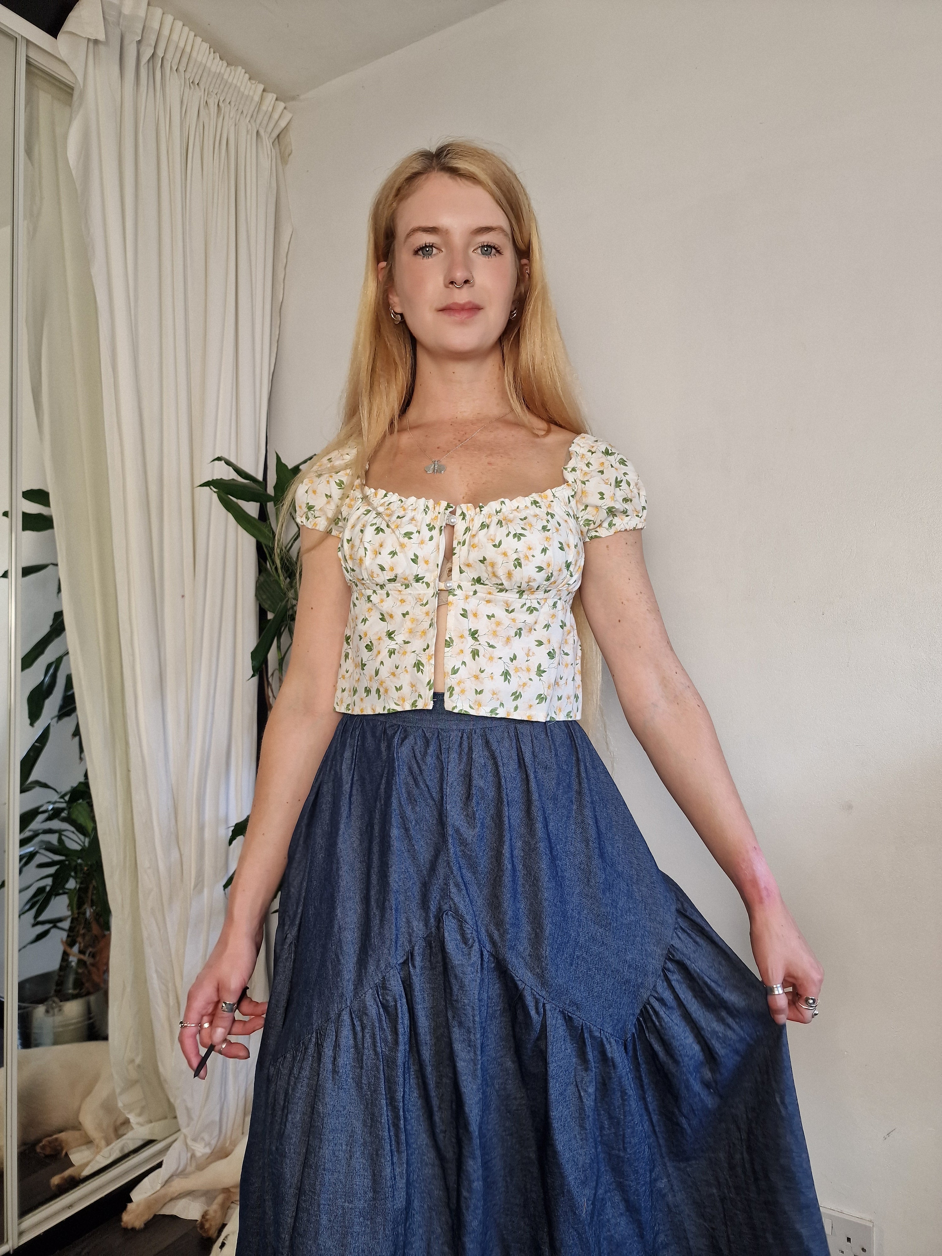 Button up blouse (sample UK 4/6)