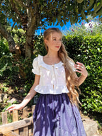 Darcy Blouse, choose to add a collar, frill hem, and sleeves!