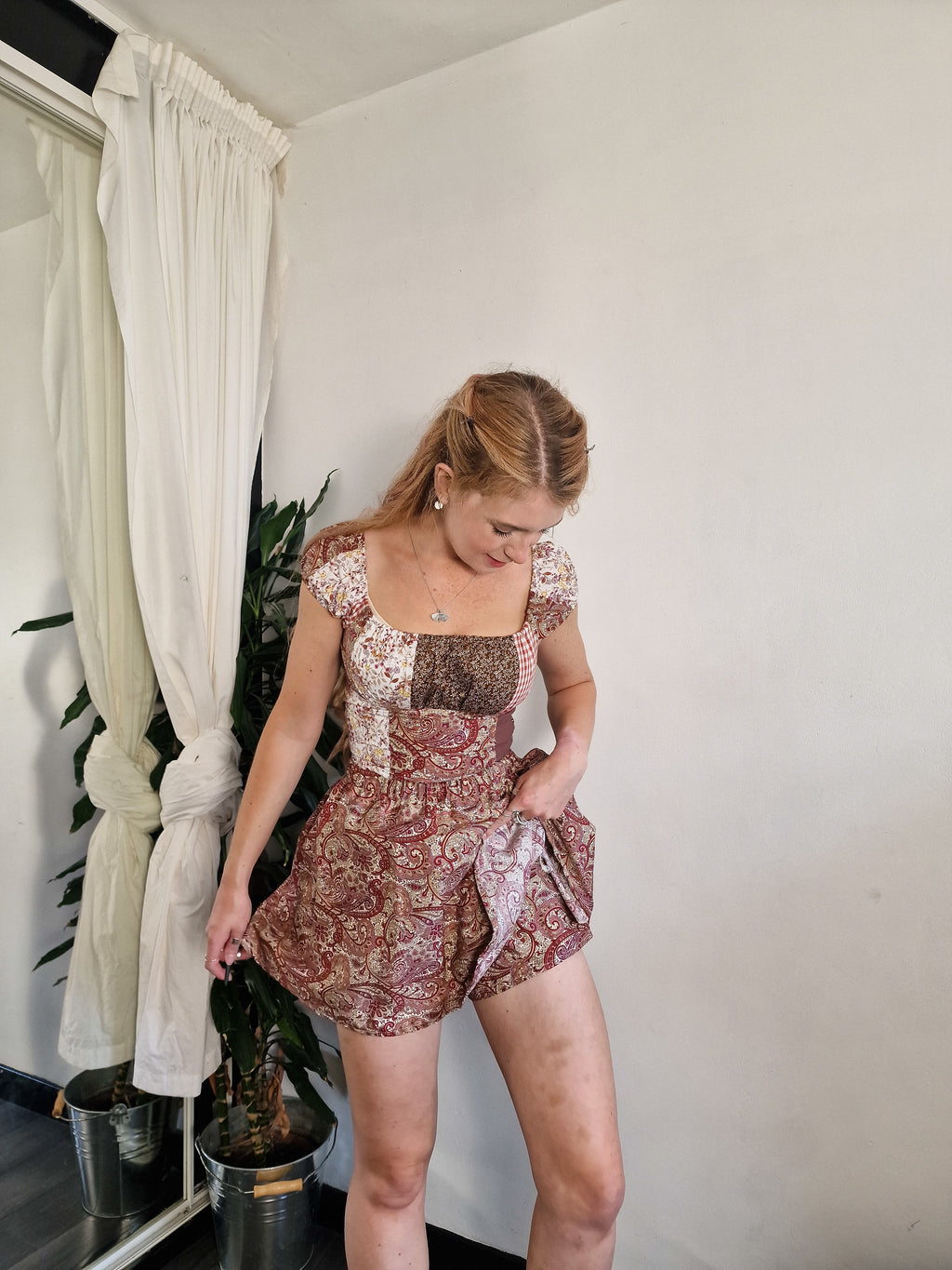 Skort! (Skirt with hidden shorts)
