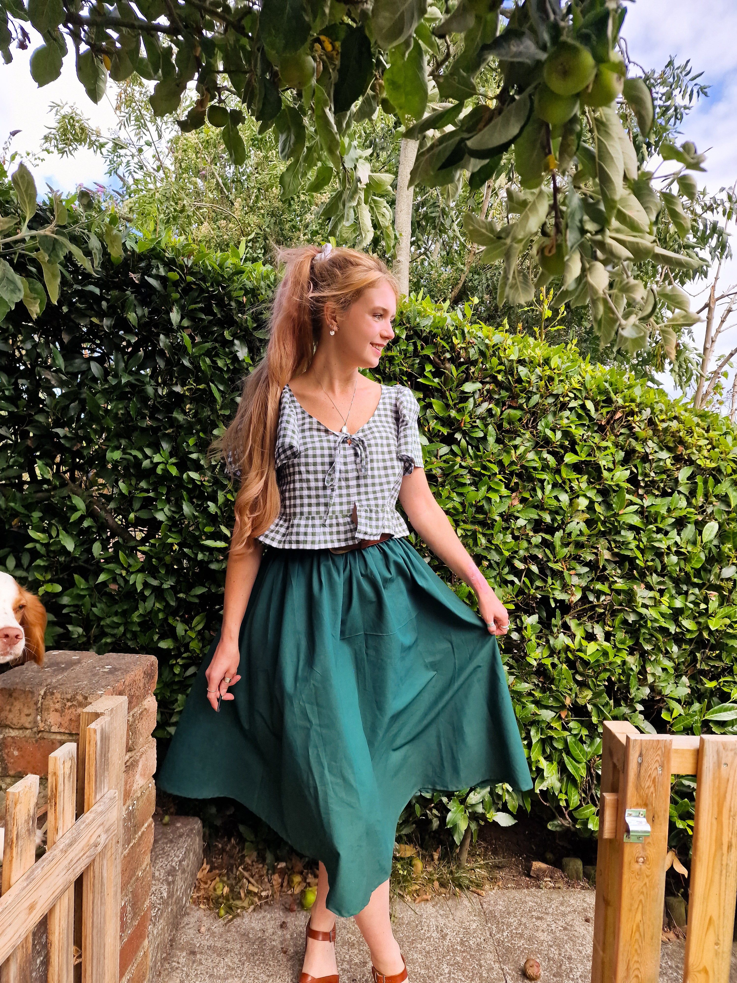 Darcy Blouse, choose to add a collar, frill hem, and sleeves!