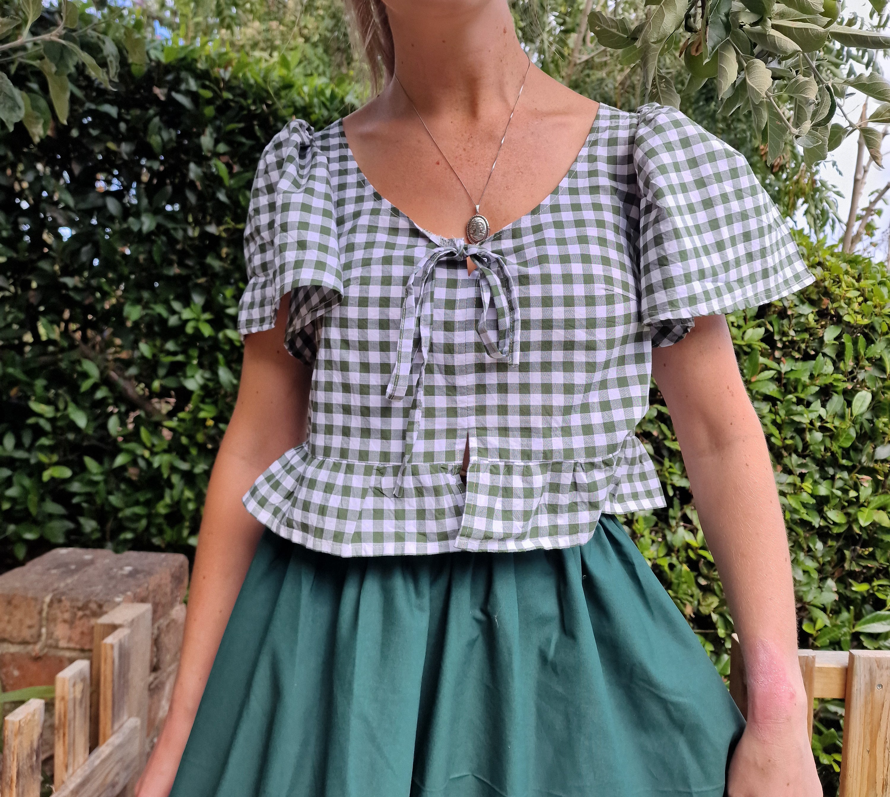 Darcy Blouse, choose to add a collar, frill hem, and sleeves!