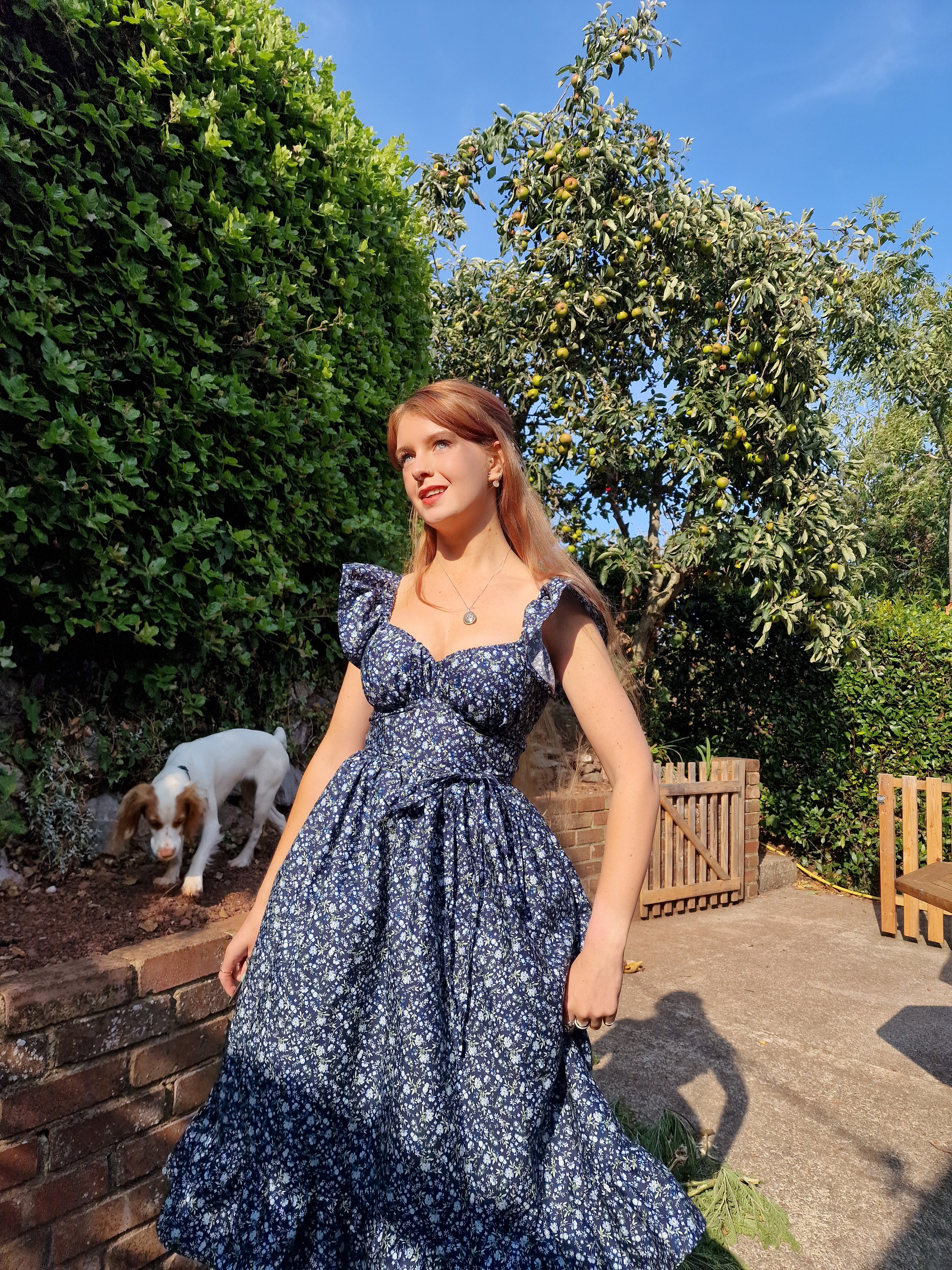Moonlight Bloom Sweetheart Dress