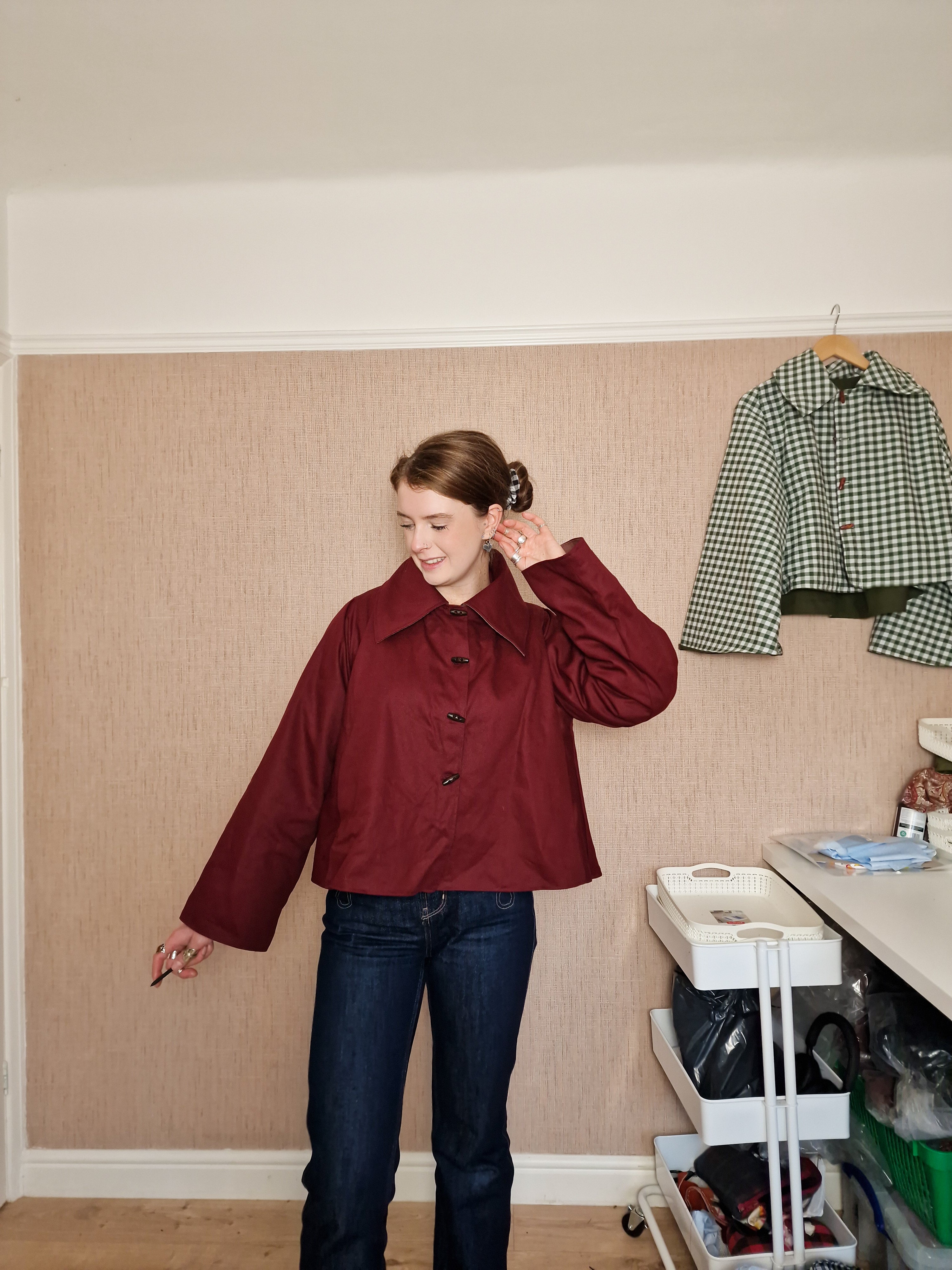 Swing Coat (Straight Sleeves)