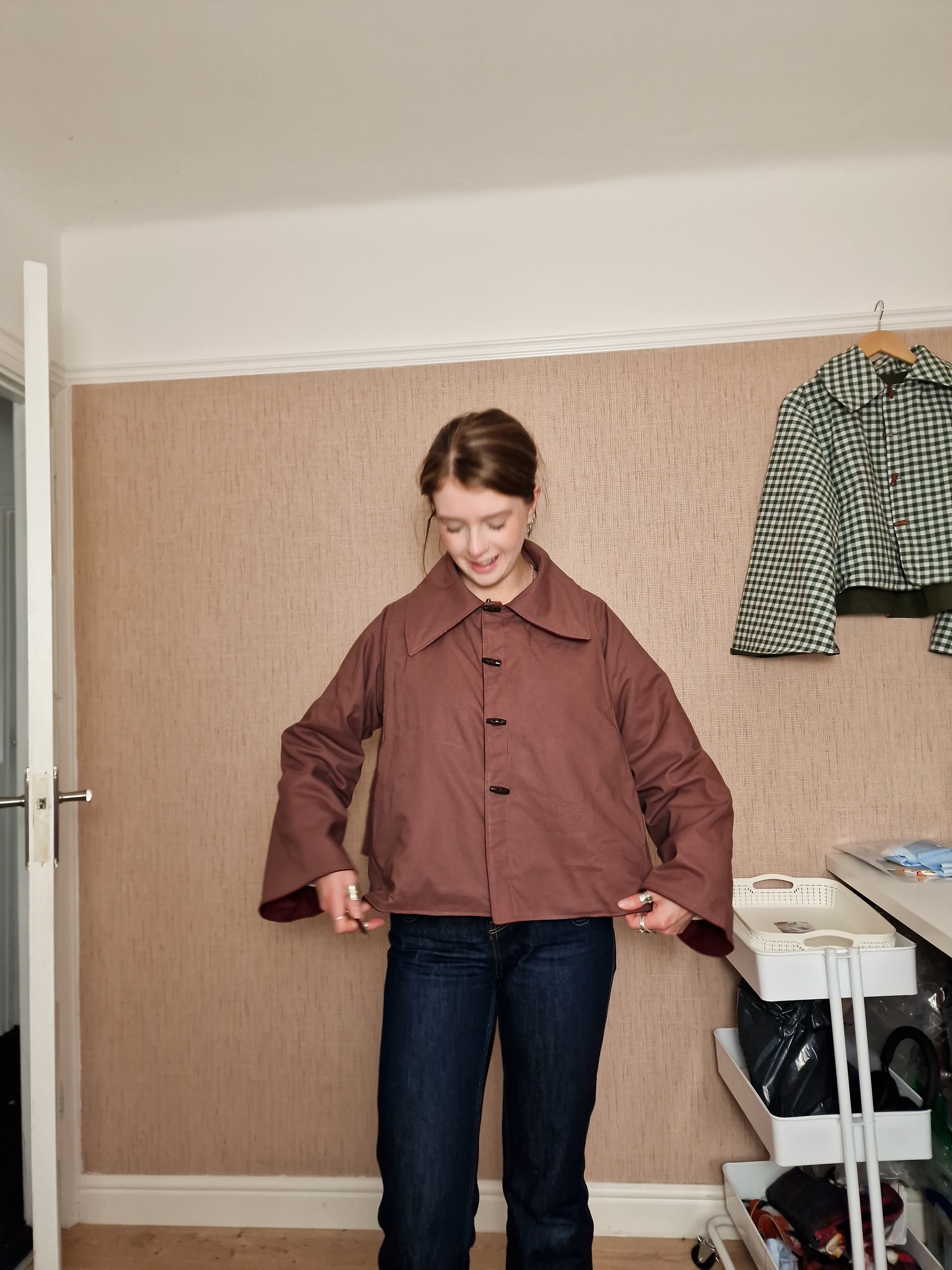 Swing Coat (Straight Sleeves)