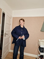 Long Line Swing Coat (Straight Sleeves)