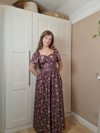 Sweetheart Dress (Lace up back, butterfly sleeves, standard skirt)