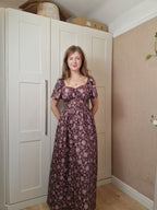 Sweetheart Dress (Lace up back, butterfly sleeves, standard skirt)