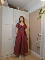 Sweetheart Dress (Lace up back, butterfly sleeves, standard skirt)