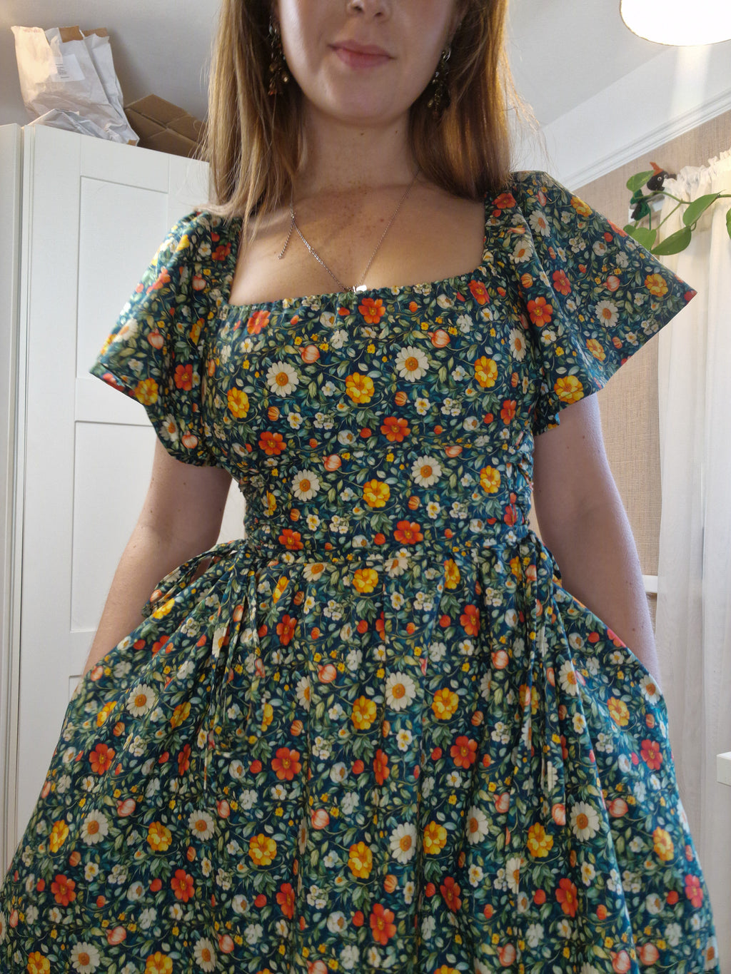 Classic Dress (side lacing, butterfly sleeves, standard skirt)