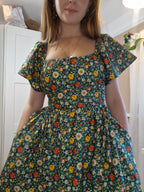 Classic Dress (side lacing, butterfly sleeves, standard skirt)