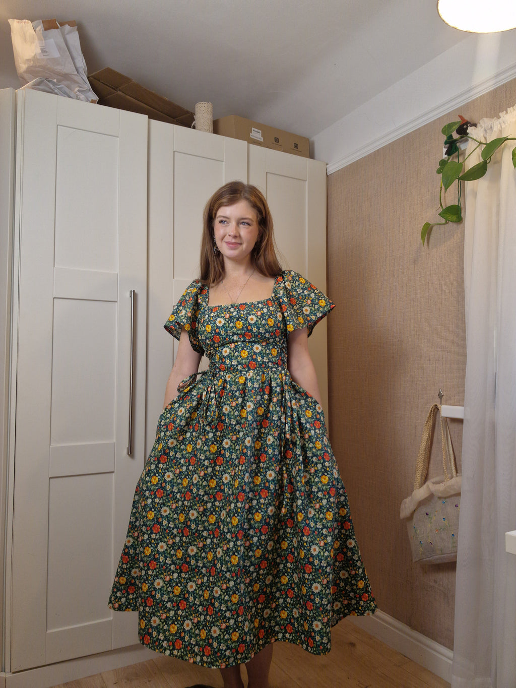 Classic Dress (side lacing, butterfly sleeves, standard skirt)