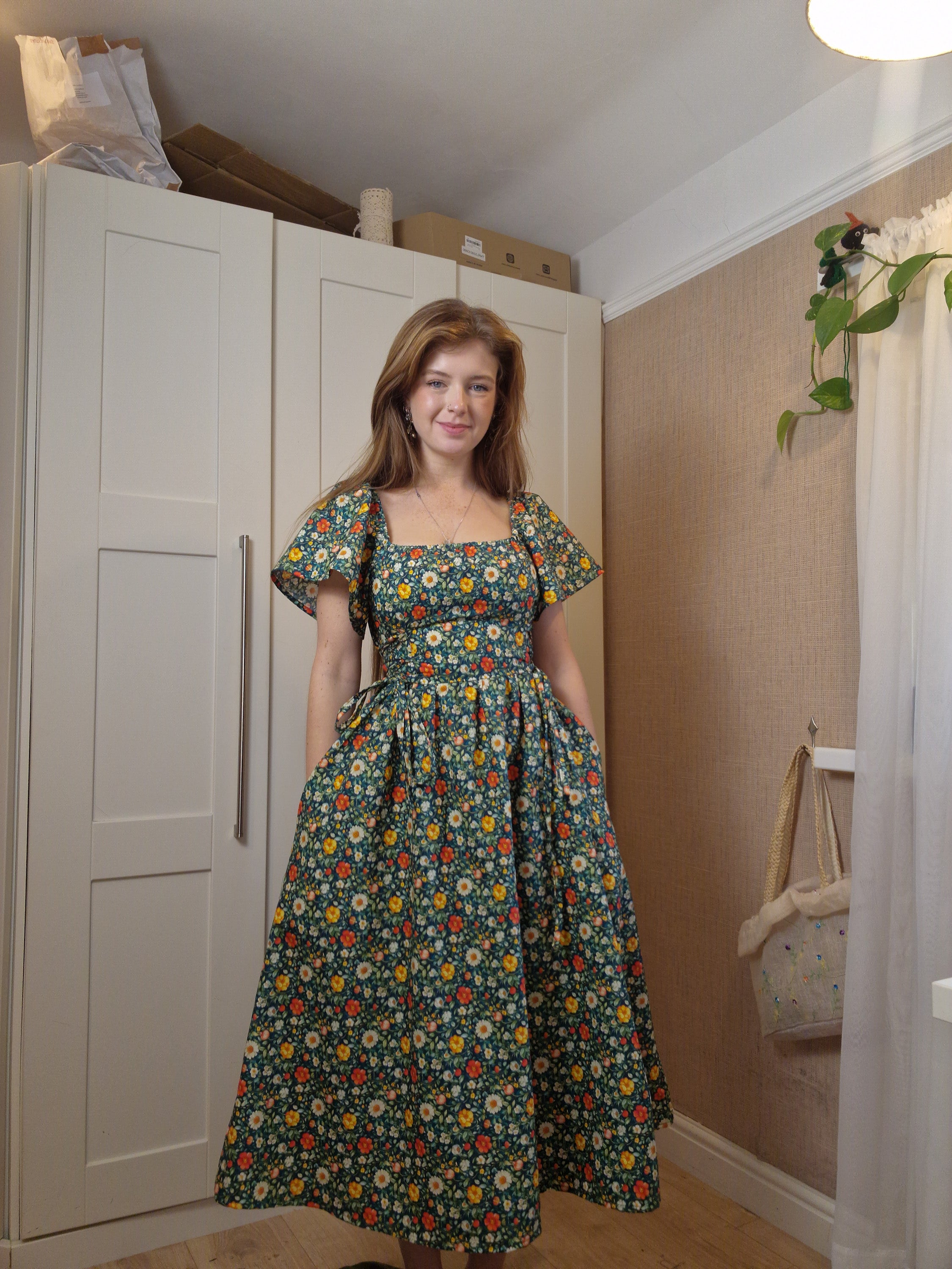 Classic Dress (side lacing, butterfly sleeves, standard skirt)