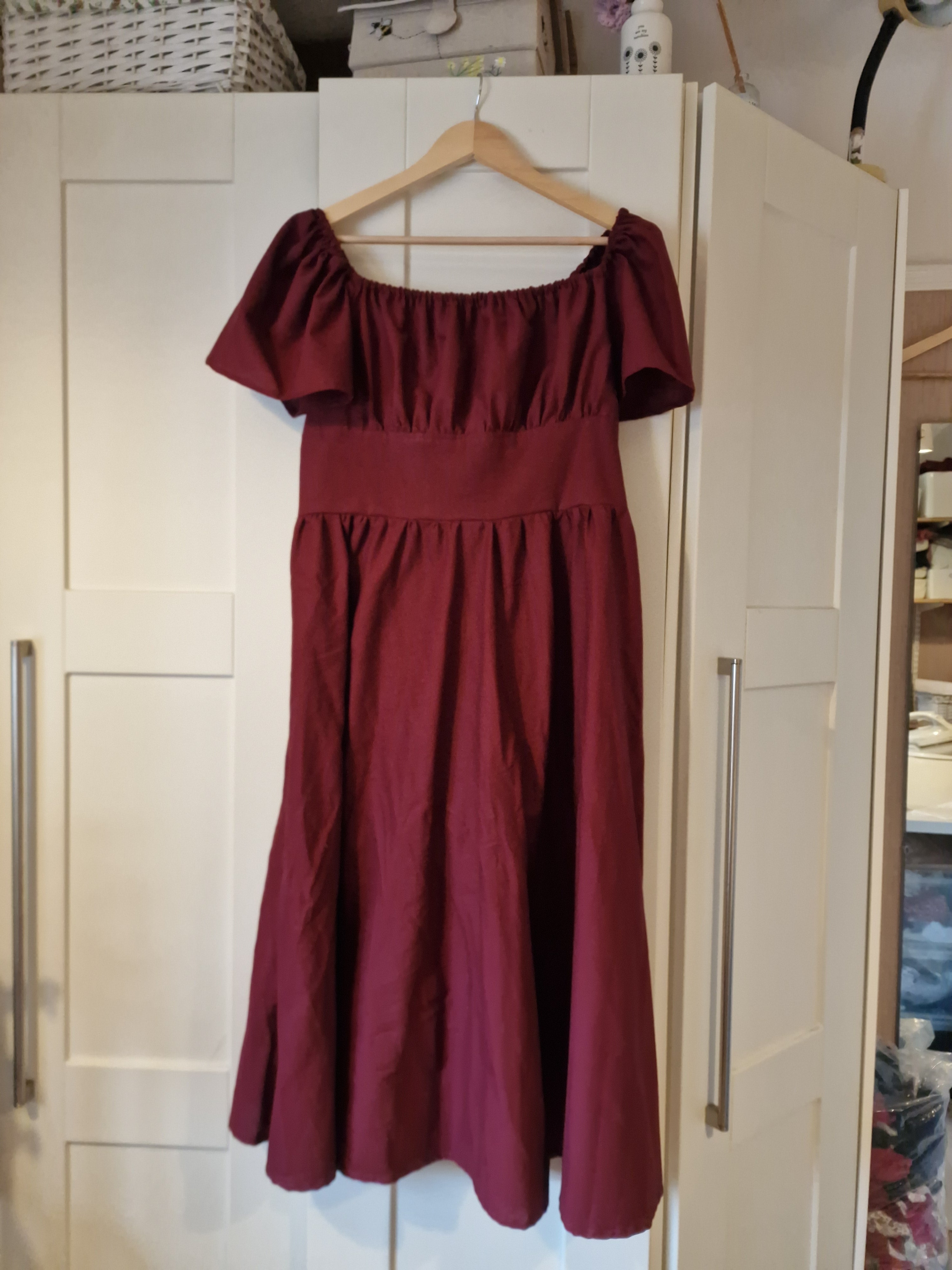 Milkmaid dress UK 14 (would fit up to a 16 or down to a 12)