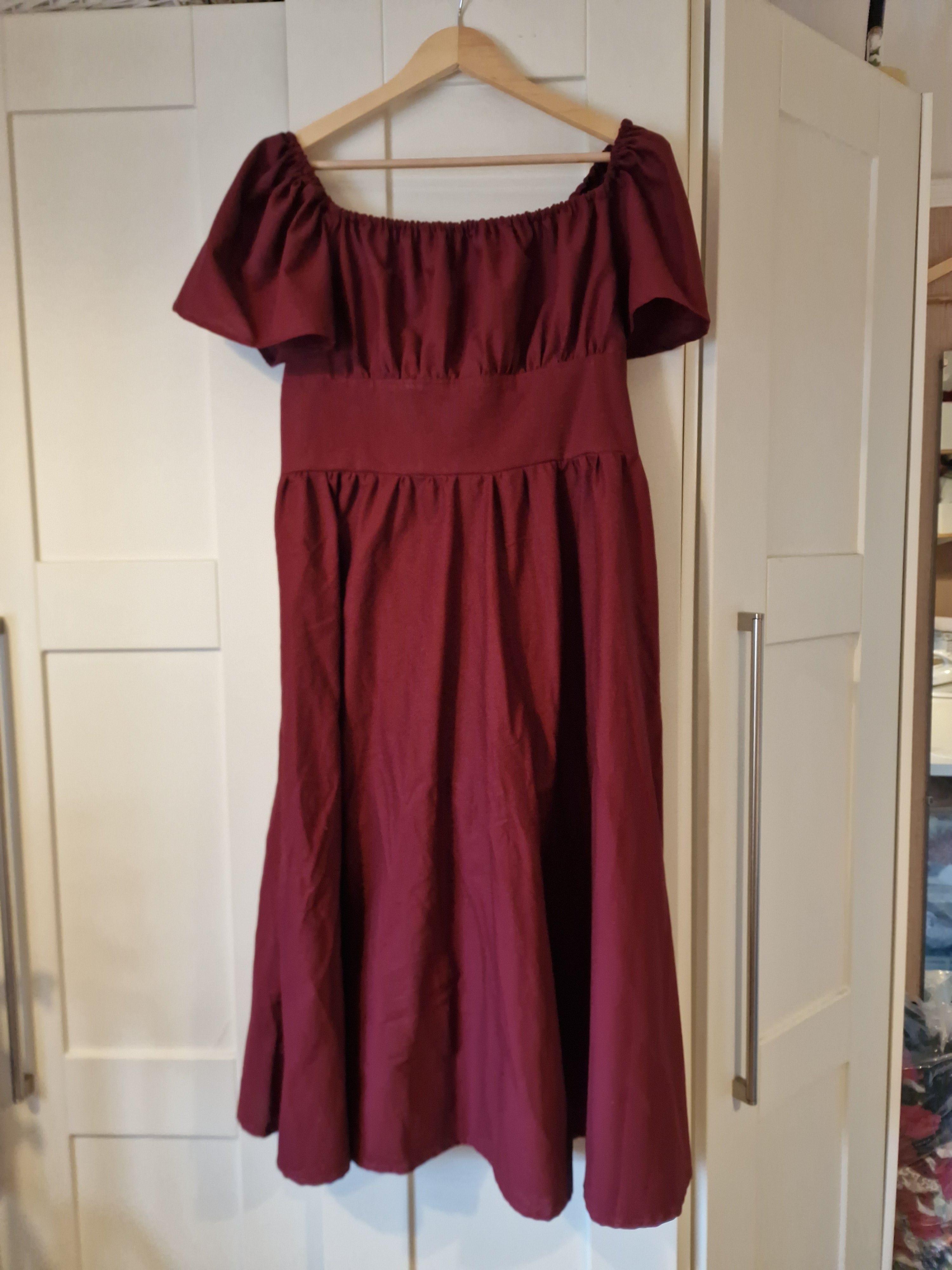 Milkmaid dress UK 14 (would fit up to a 16 or down to a 12)
