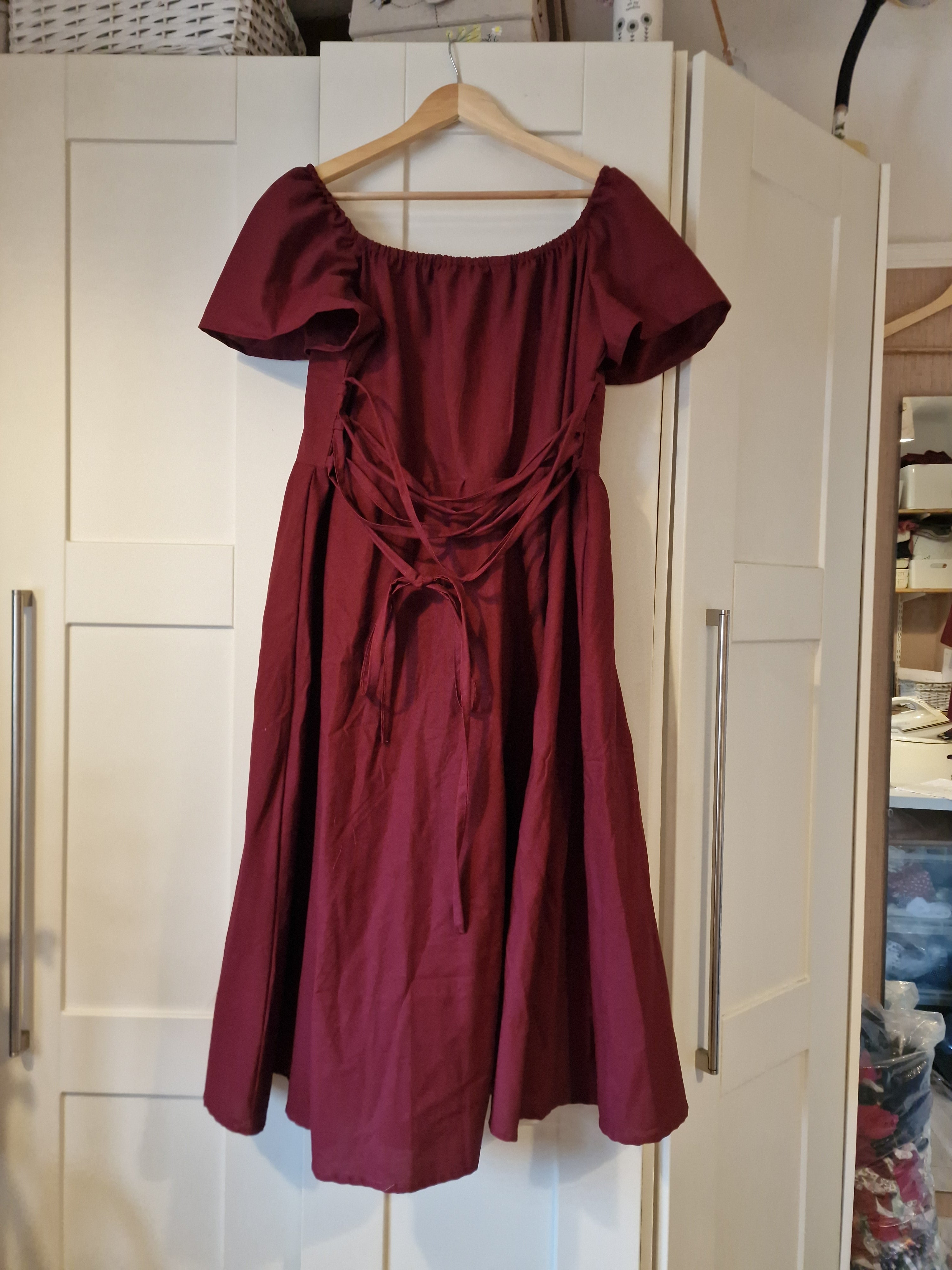 Milkmaid dress UK 14 (would fit up to a 16 or down to a 12)