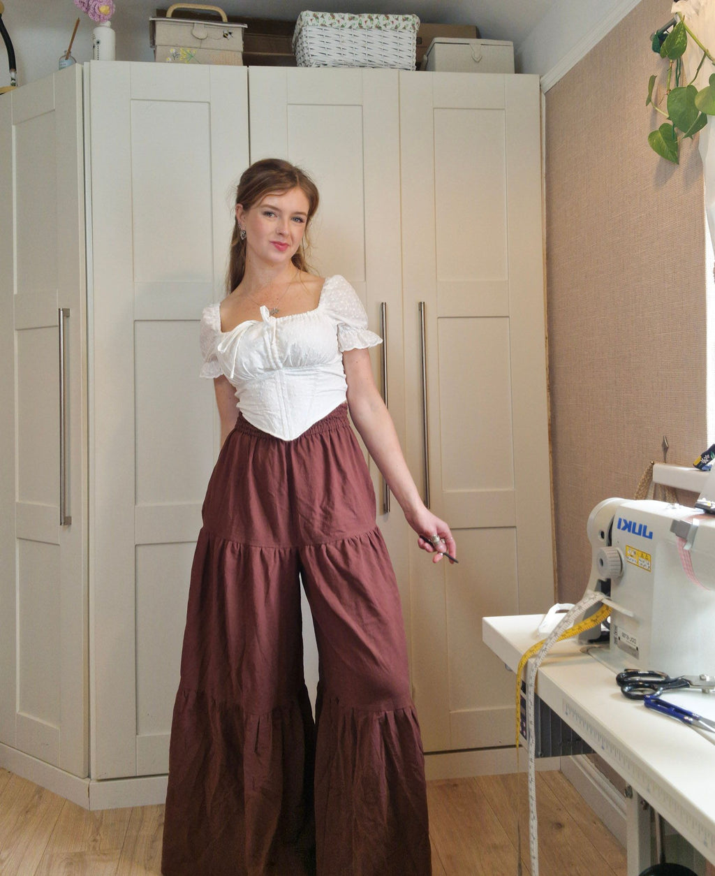 Milkmaid Blouse (Customisable)