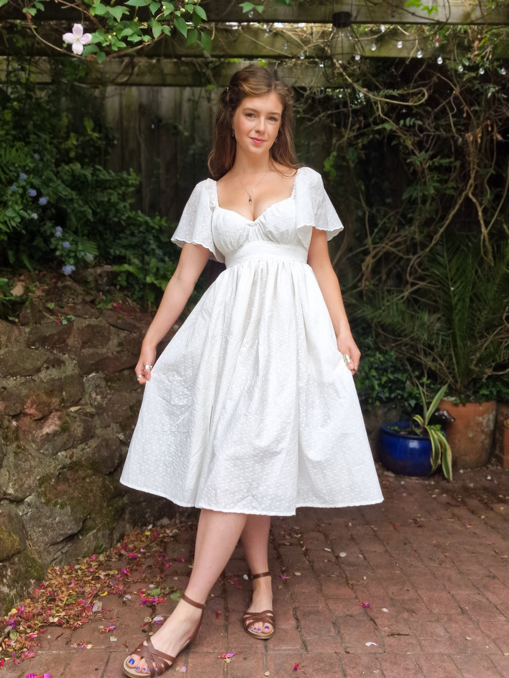 Babydoll Sweetheart Dress 💖 (Create Your Own) 2" is automatically added to skirt length