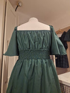 Bottle green dress UK 14/16