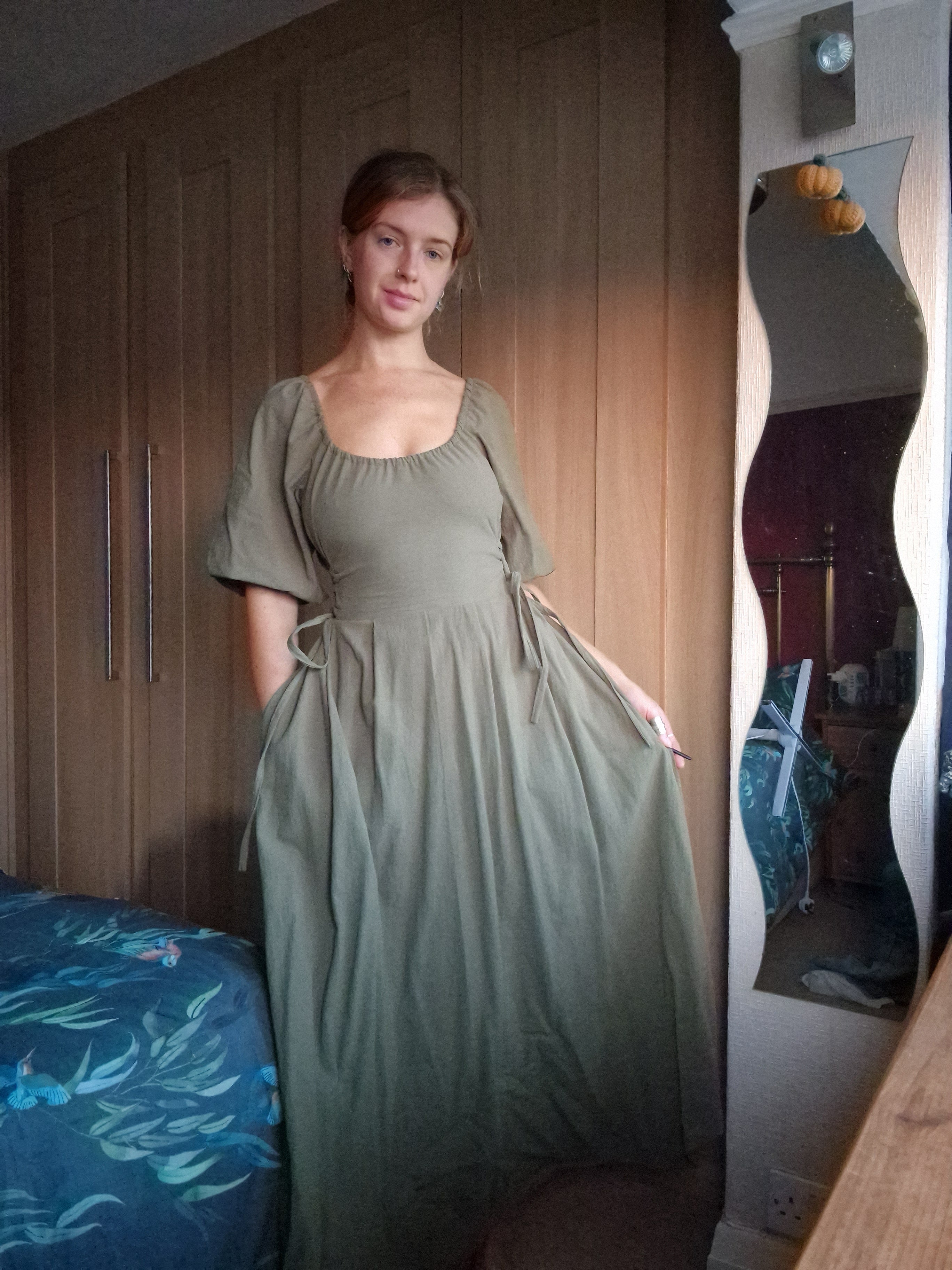 Olive Harvest Dress (UK 8/10)