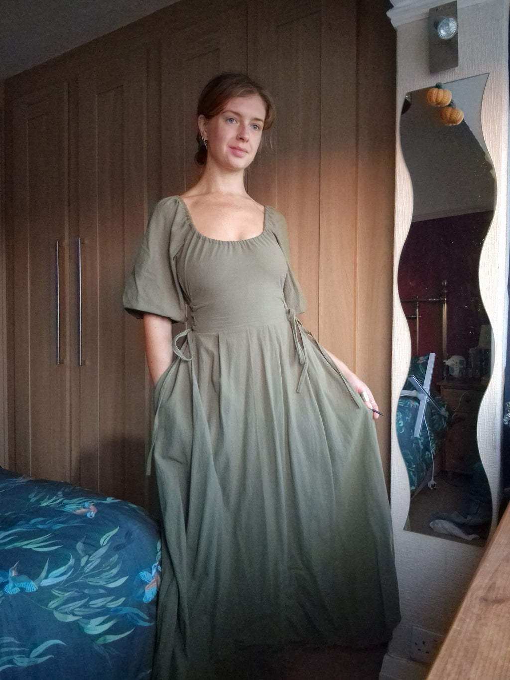 Olive Harvest Dress (UK 8/10)