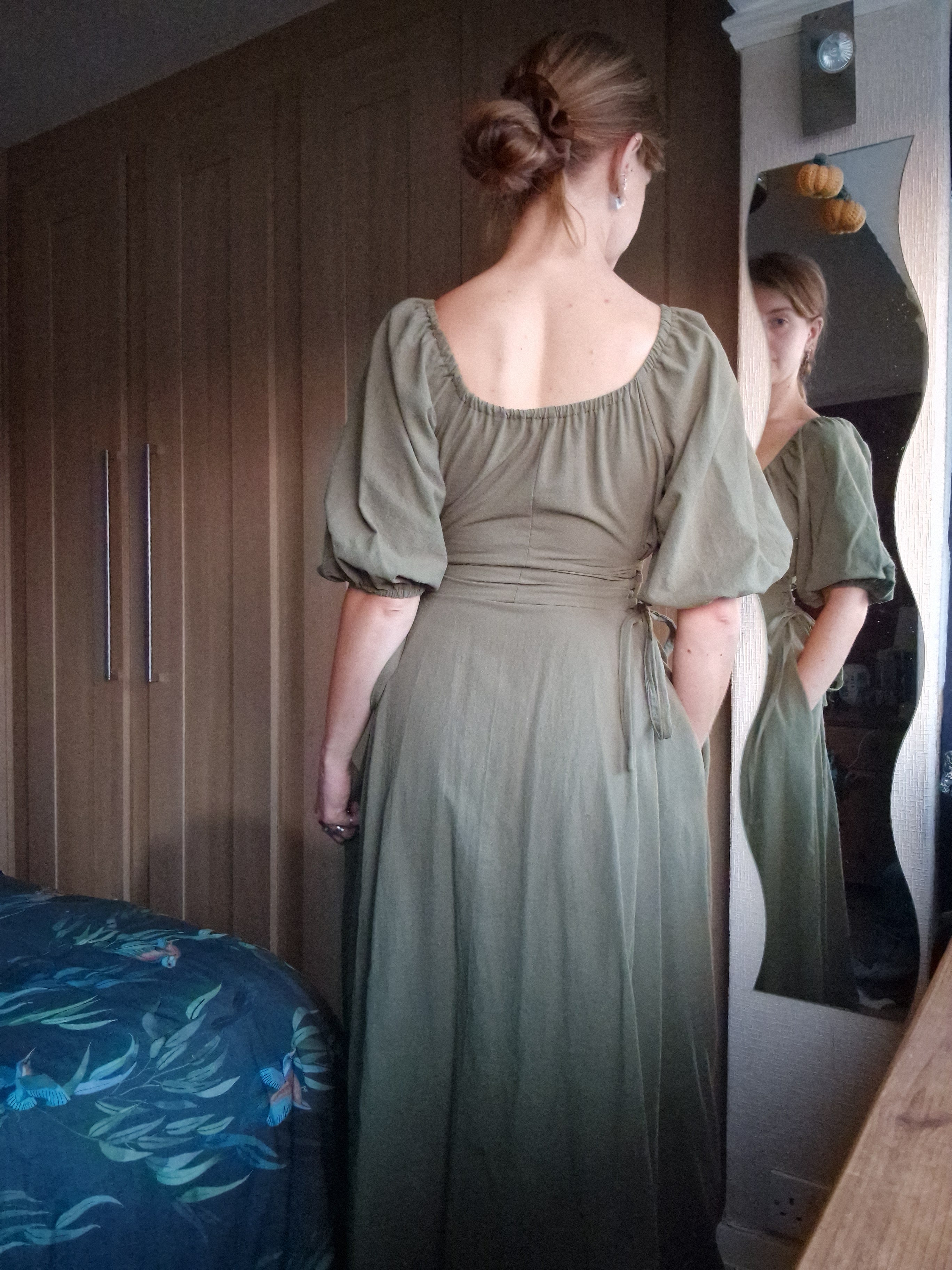 Olive Harvest Dress (UK 8/10)