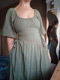 Olive Harvest Dress (UK 8/10)