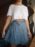Wrap skirt (recommend 24-28" waist but could fit larger with a smaller overlap)