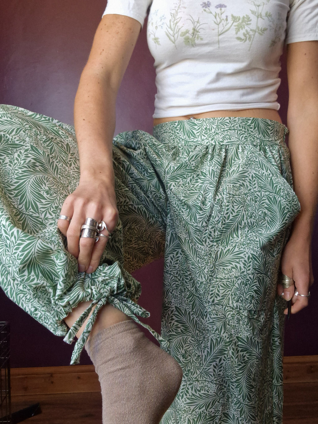 Dune Drawstring Hem Trousers (create your own)