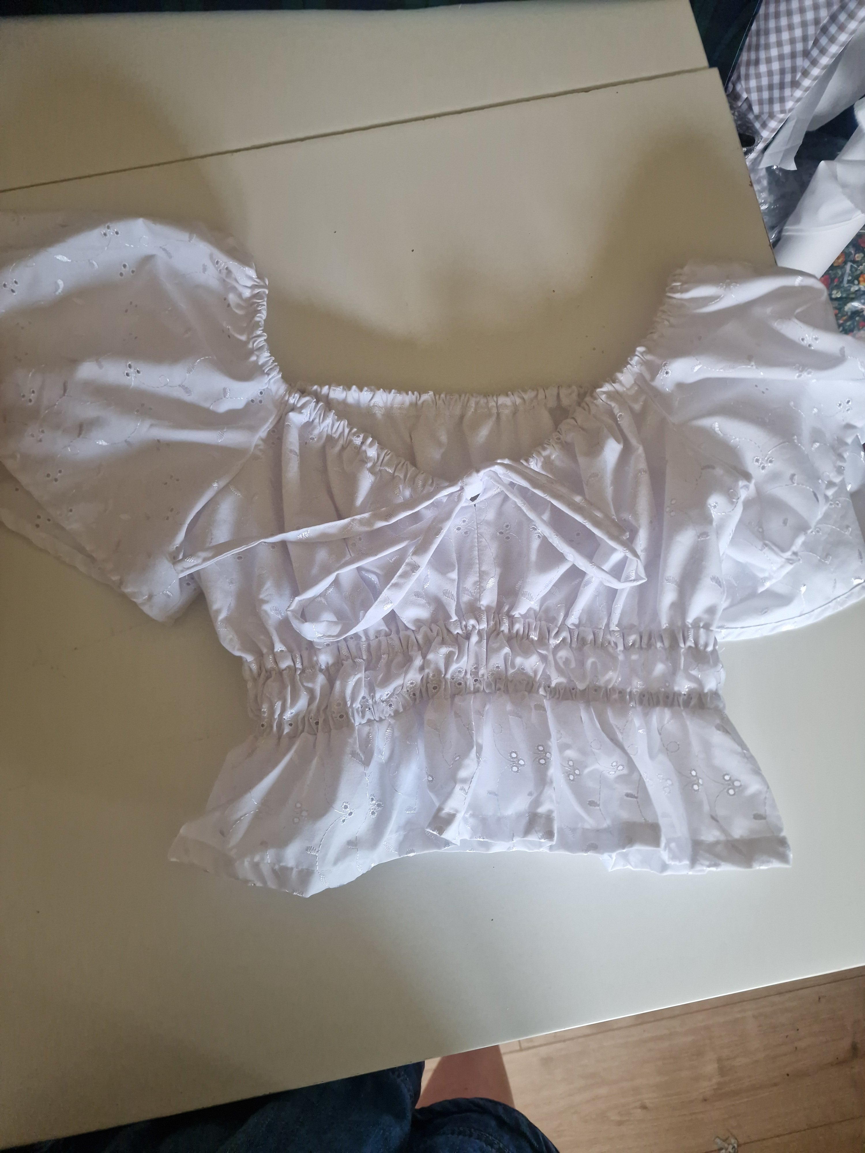 White blouse UK 6-10