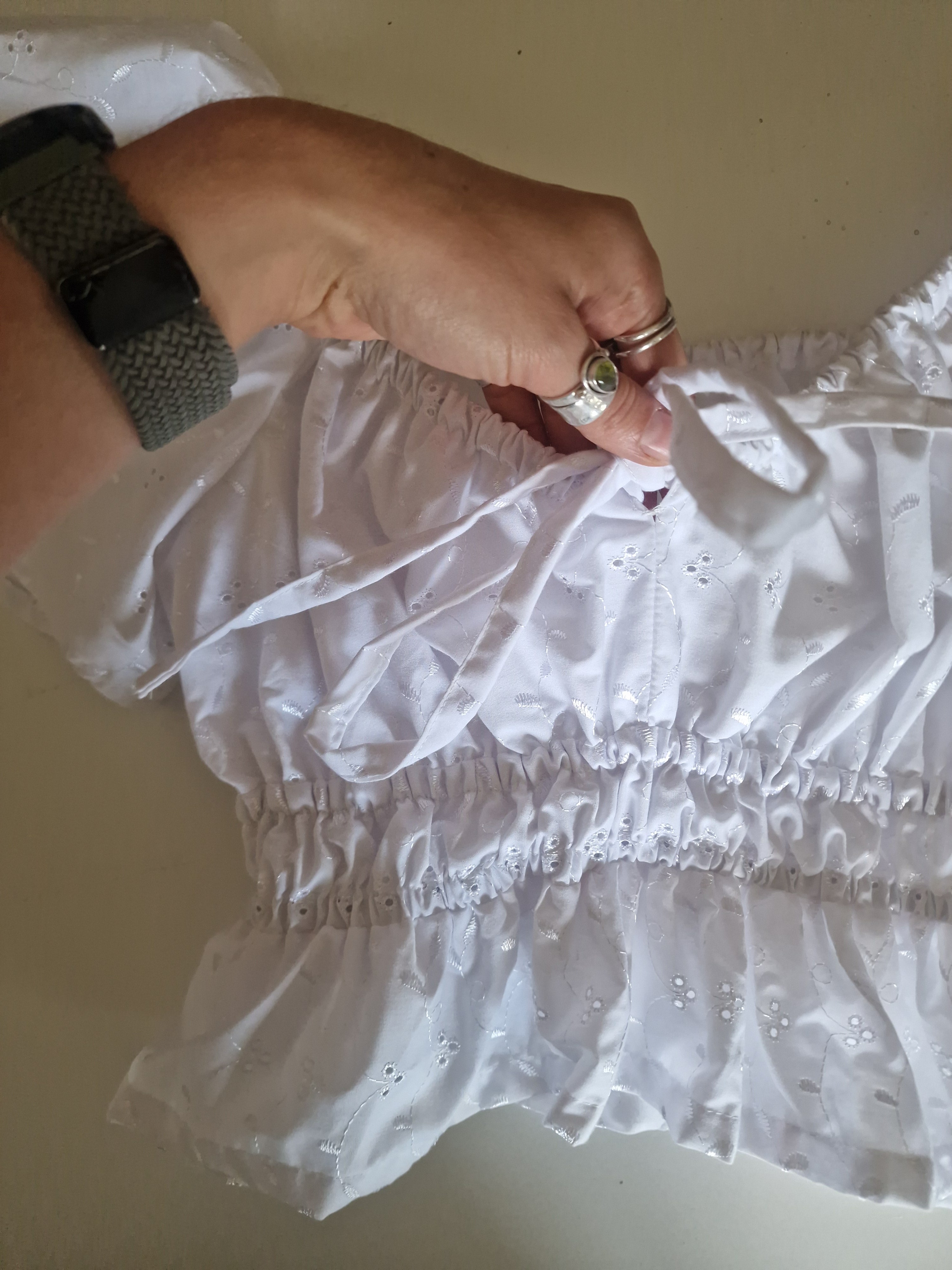 White blouse UK 6-10
